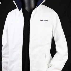 white tommy jacket